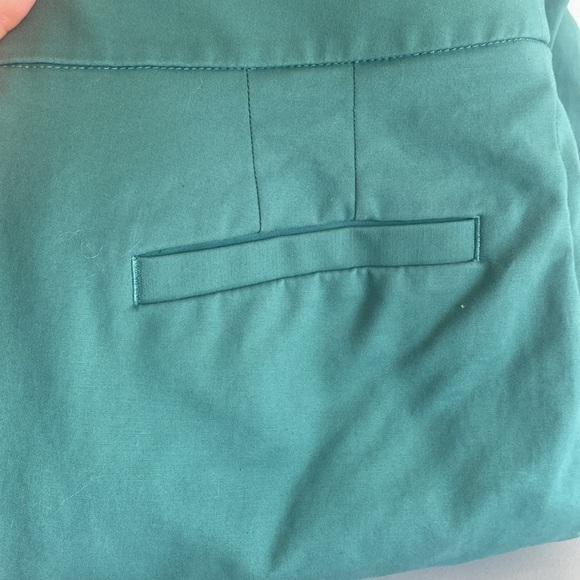 Boden Cuffed Sage Green Shatham High Waisted Career Trousers Slacks Pants - Picture 8 of 8